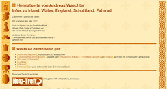 Desktop Screenshot of andreas-waechter.de